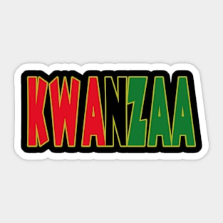 Kwanzaa Celebration of Culture Sticker